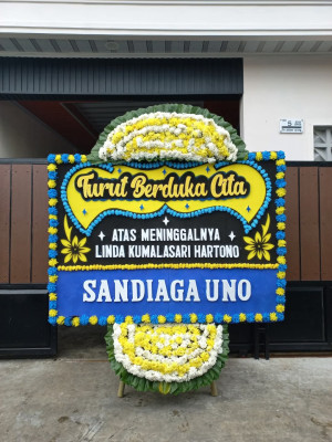 Papan Bunga Duka di Tampahan